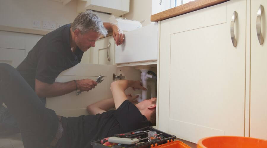 Professional burst pipe repair services in Cedar Point, KS